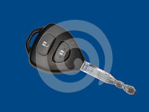 The car ignition key