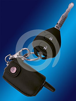 The car ignition key