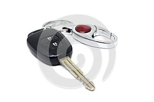 Car ignition key with remote