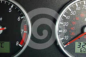 Car Instrument Panel