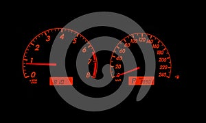 Car instrument panel
