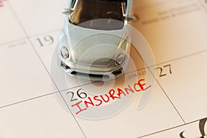 Car Insurance. Date