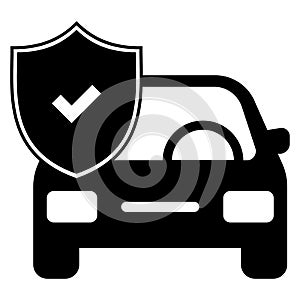 Car insurance icon