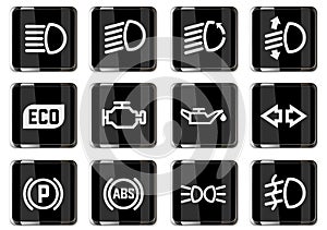 Car Interface Symbols