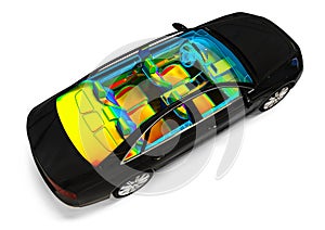 Car interior development process