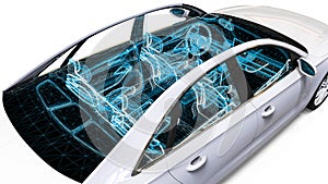 Car interior development process