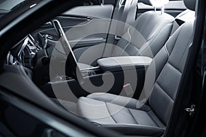 Car Interior Driver Side