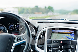 Car interior driving and navigation