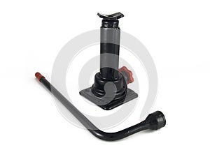 Car jack and wrench