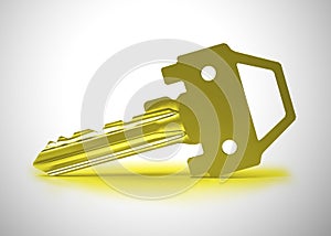 Car key concepts icon depicts buying a new automobile. A car owner or motorists icon and auto finance - 3d illustration