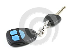 Car key with remote