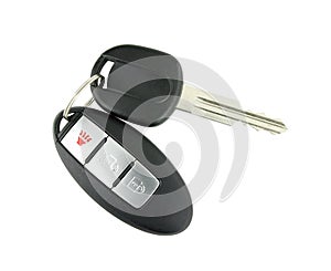 Car key with remote control