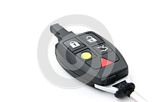 Car key remote, diagonal view
