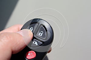 Car Key Remote FOB with hands