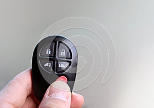 Car Key Remote FOB with hands