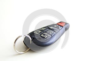 Car key remote isolated