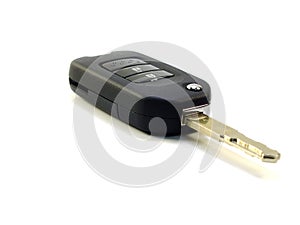 Car key remote isolated on white background