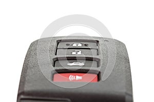 Car key remote isolated on white background