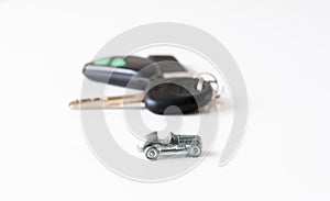 Car and keys