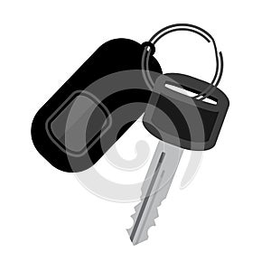 Car keys icon. prosperity salary.
