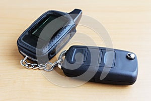 Car keys with remote control