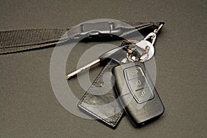 Car keys set with remote control