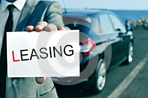 Car leasing photo