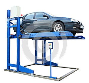 Car lift platform