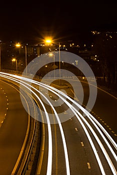 Car Light Trails