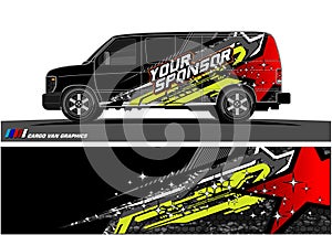 Car livery Graphic vector. abstract racing shape design for vehicle vinyl wrap background