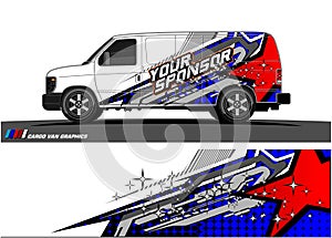 Car livery Graphic vector. abstract racing shape design for vehicle vinyl wrap background