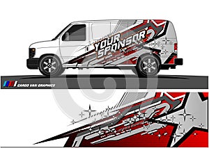 Car livery Graphic vector. abstract racing shape design for vehicle vinyl wrap background