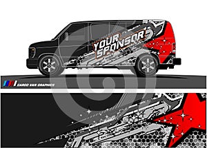 Car livery Graphic vector. abstract racing shape design for vehicle vinyl wrap background