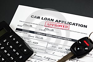 Car Loan Application Approved 001