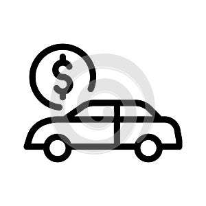 Car loan icon