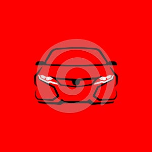 Car logo vector design
