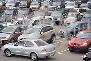 Car lot parking