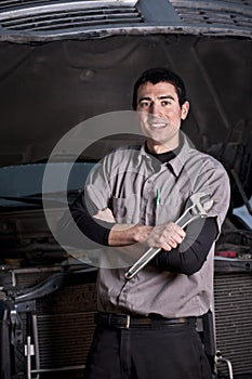 Car Mechanic Portrait