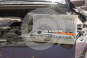 Car mechanic tool set