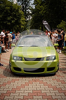 Car meet festival called Auto Tuning Show by CTT 2nd edition in Targu Ocna, Romania