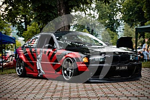 Car meet festival called Auto Tuning Show by CTT 2nd edition in Targu Ocna, Romania