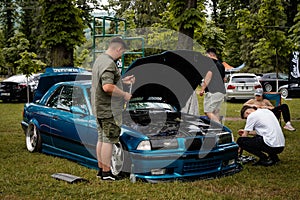 Car meet festival called Auto Tuning Show by CTT 2nd edition in Targu Ocna, Romania