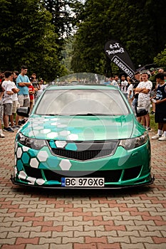 Car meet festival called Auto Tuning Show by CTT 2nd edition in Targu Ocna, Romania