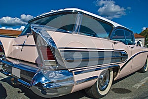 Am car meeting (buick century caballero 1958) photo