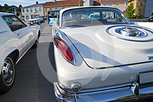 Am car meeting in halden (1960 chrysler 300 f)