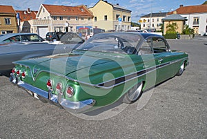 Am car meeting in halden (1961 chevrolet impala) photo