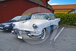 Am car meeting in halden (buick special 1956) photo