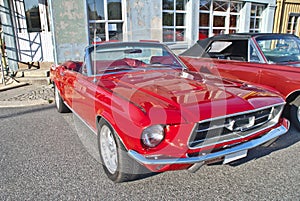 Am car meeting in halden (ford mustang) photo