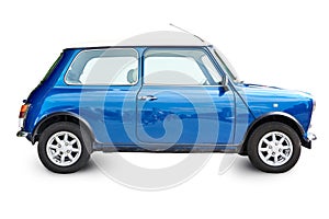 Car Mini Cooper isolated on white