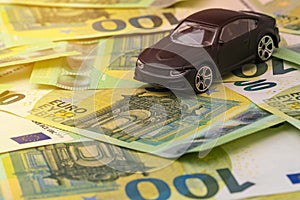 Car model and Euro currency